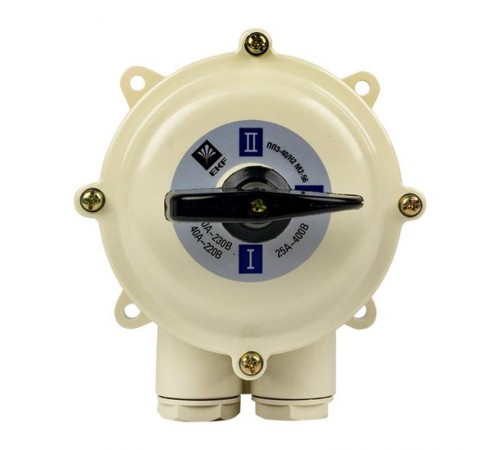 Пакетный  переключатель ПП 3-40/Н2 М2 пл. IP56 EKF PROxima  pp-3-40-4  EKF
