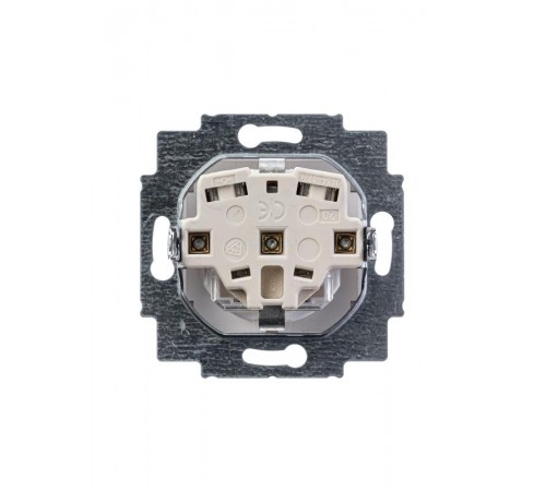 ABB Levit Слоновая кость / белый Розетка с з/к со шторками 16А  5520H-A03457 17W  2CHH203457A6017  ABB