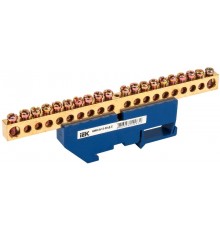 Шина N ноль на DIN-изоляторе ШНИ-8х12-20-Д-С  YNN10-812-20D-K07  IEK