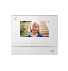 Абонентское устройство с 4,3, с индукционной петлей, белый глянцевый  2TMA070020W0058  ABB