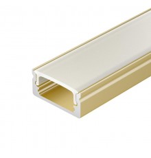 Профиль LINE-1708-2000 ANOD GOLD (Arlight, Алюминий)  039987  Arlight