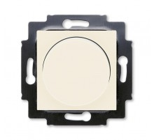 ABB Levit Слоновая кость / белый Светорегулятор поворотно-нажимной 60-600 Вт R  3294H-A02247 17W  2CHH942247A6017  ABB