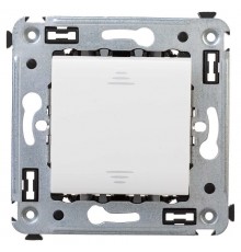 Инвертор (промежуточный переключатель) одноклавишный в стену, "Avanti", "Белое облако"  4400123  DKC