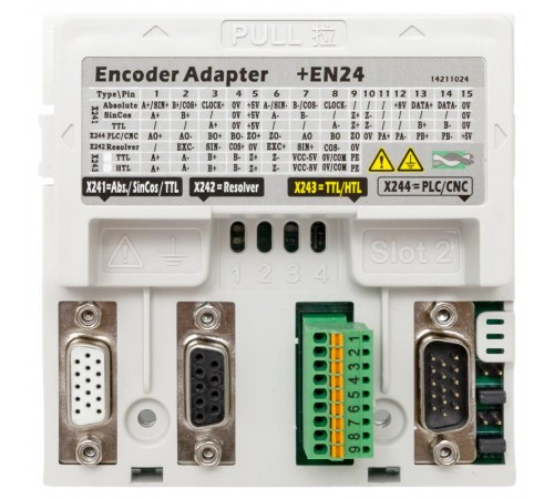 Карта расширения для подключения энкодера Absolute/SinCos/TTL/HTL/Resolver для преобразователя частоты PRO-Drive PD-500   PD-500-ACC-EN24  EKF