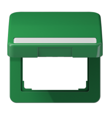 крышка с полем для надписи  CD590BFNAKLGN  Jung