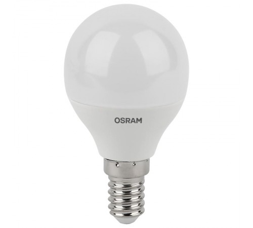 Лампа светодиодная LED Antibacterial P 4,9W/827 230VFR E14 10X1  4058075561571  OSRAM