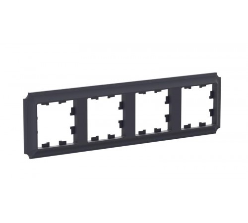 AtlasDesign Antique Рамка 4-ая, универсальная, Карбон  ATN101004  SE