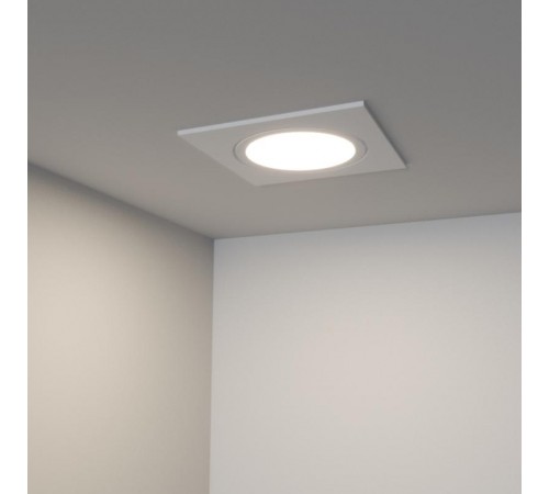 Светодиодный светильник LTM-S60x60WH-Frost 3W Day White 110deg  020764  Arlight