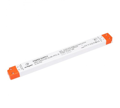 Блок питания ARV-SN24100-SLIM-PFC-B (24V, 4.17A, 100W) (Arlight, IP20 Пластик, 3 года)  022171(3)  Arlight