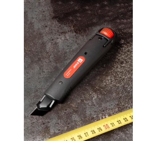 Нож строительно-монтажный 18 мм НСМ-80 (SK4) Heavy Duty (до 60 кг) EKF Professional  ncm-80-pro  EKF