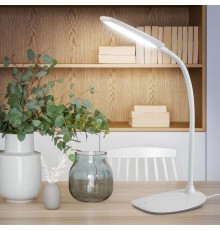 Светильник настольный на основании светодиодный NLED-453 9Вт 3000К/4500К/6000К белый  Б0019130  ЭРА