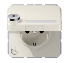 SCHUKO Steckd.m.Klappd.Schloss  CD1520NAKLSL  Jung