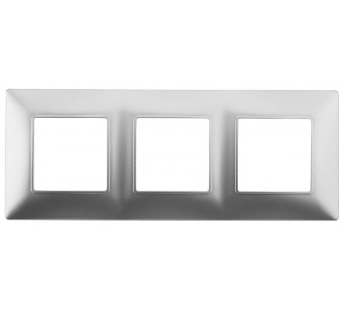 14-5003-03 Рамка на 3 поста, Эра Elegance, алюминий  Б0034395  ЭРА