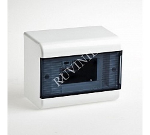 Щиток тусо о/п на 9 мод. с двер. 222х160х93мм  68029  Рувинил