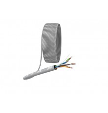 Кабель витая пара U/UTP 4x2x24 AWG Cat5e CCA PVC 100 м SIMPLE (6/180)  Б0044439  ЭРА