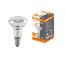 Лампа накаливания зеркальная 60Вт E14 230В R50  SQ0332-0028  TDM