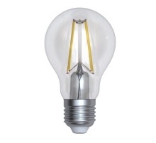 Лампа светодиодная LED-A60-10W/3000K/E27/CL/DIM GLA01TR LED диммируемая. "груша" прозр серия Air. 3000K  UL-00005181  Uniel