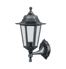 Светильник садово-парковый NOF-PG33-004-IP44-E27 (6 граней черный под серебро)  80496   Navigator