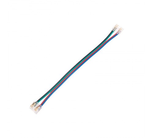 Коннектор I-образный гибкий для светодиодной ленты RGB COB 10мм  148-108  REXANT