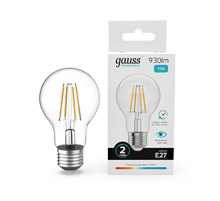 Лампа светодиодная   Filament Elementary А60 11W 930lm 4100К Е27 LED 1/10/50  22221  Gauss