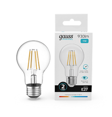 Лампа светодиодная   Filament Elementary А60 11W 930lm 4100К Е27 LED 1/10/50  22221  Gauss