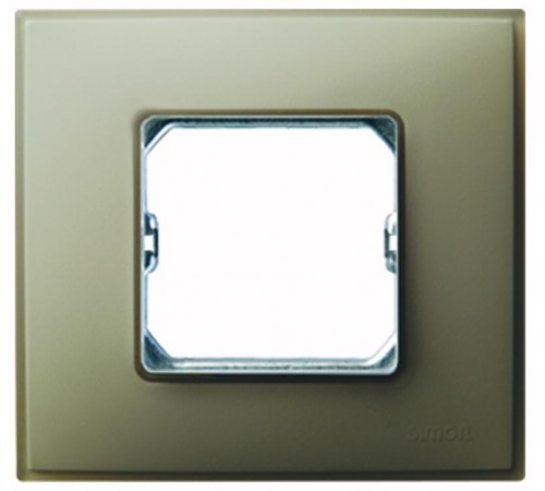 Simon 27 Рамка декоративная, 4 поста, (+суппорт), S27 Neos, Матовый, серый  27774-65  Simon
