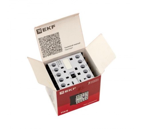 Миниконтактор МКЭ 6А 400В 1NO EKF PROxima  Mctr-s-6-400  EKF