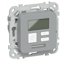 FLITE Термостат электронный с дисплеем 16А Т-ФлС серый  FI-RT11-K03  IEK