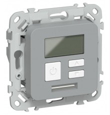 FLITE Термостат электронный с дисплеем 16А Т-ФлС серый  FI-RT11-K03  IEK