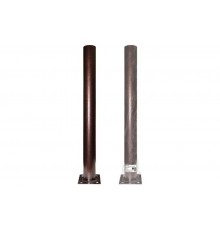 Опора металлическая садово-парковая, h=600 мм, d=57 мм, цвет медь TDM  SQ0330-0425  TDM