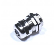 Кабельный ввод PG 9 латунный УТ1,5 IP68 (d кабеля 4-8 мм)  zeta30142  ГОФРОМАТИК