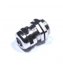 Кабельный ввод PG 9 латунный УТ1,5 IP68 (d кабеля 4-8 мм)  zeta30142  ГОФРОМАТИК