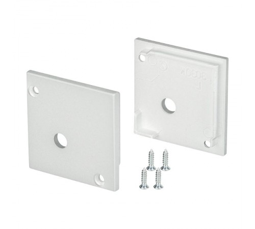 Заглушка SL-KANT-H30 SQUARE с отверстием  024481  Arlight