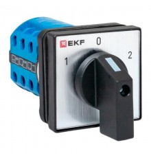 Переключатель кулачковый ПК-1-23 10А 3P "1-0-2" IP65  pk-1-23-10-65  EKF