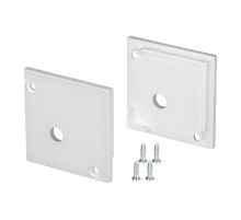 Заглушка SL-KANT-H30 SQUARE с отверстием  024481  Arlight