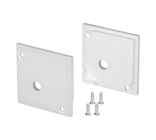 Заглушка SL-KANT-H30 SQUARE с отверстием  024481  Arlight