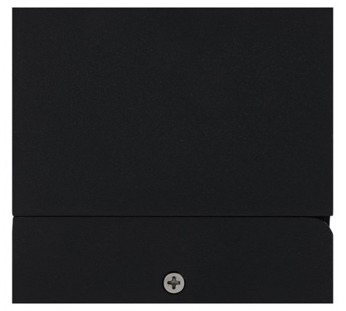 Декоративная подсветка WL37 BK MR16/GU10, черный, для интерьера, фасадов зданий  Б0054408  ЭРА