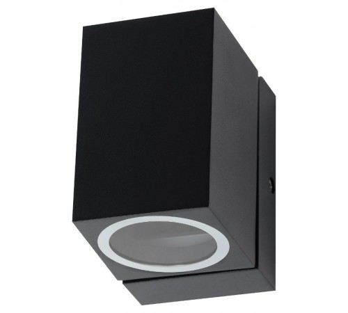 Декоративная подсветка WL37 BK MR16/GU10, черный, для интерьера, фасадов зданий  Б0054408  ЭРА