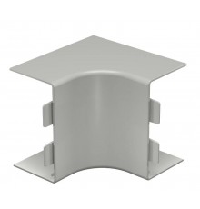 Крышка внутреннего угла кабельного канала WDK 60x110 мм (ПВХ,серый) (WDK HI60110GR)  6022235  OBO Bettermann