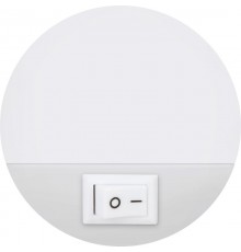 Ночник светодиодный NLE 07-LW белый с выключателем 230В  4690612028859  IN HOME