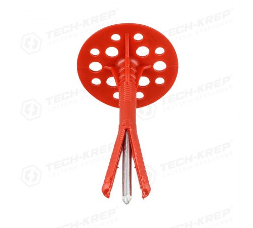 Дюбель для теплоизоляции с мет. гвоздём (IZM) 10х120 (1000 шт) - накл. ( 29,795 кг)  124878  Tech-KREP