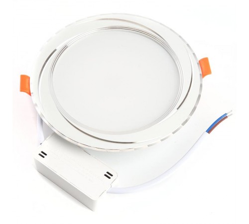 Светильник светодиодный встраиваемый декоративный AL777, 12W, 960 Lm, 4000К, белый  28683  FERON