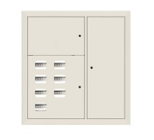 Щит этажный 7 кв. RAL9001 (1000х950х150)  Basic mb28-v-7-r9001 EKF