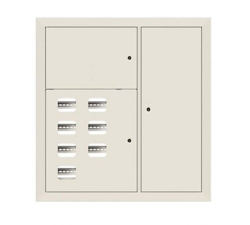 Щит этажный 7 кв. RAL9001 (1000х950х150)  Basic mb28-v-7-r9001 EKF