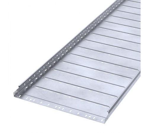 Лоток перфорированный Профи INOX (AISI 316) 600х50x3000 (1,0 мм) (6 м/уп)  PR16.13509  Промрукав