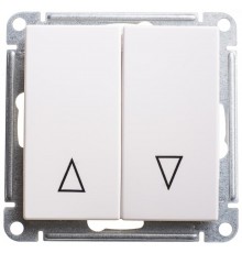 W59 Белый Выключатель Жалюзийный 2-ой с механической блокировкой для Жалюзи (в сборе)  VS410-253-1-86  SE