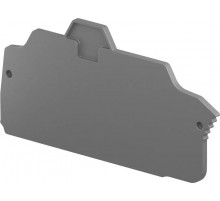 Изолятор торцевой EK10 для втычных клемм ZK10..ZK16 (только 2-х зажимных)  1SNK710910R0000  TE