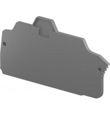 Изолятор торцевой EK10 для втычных клемм ZK10..ZK16 (только 2-х зажимных)  1SNK710910R0000  TE