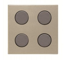 SR-4-N2CV Центральная плата 4-кнопочная free@home, Zenit, шампань  SR-4-N2CV   2CLA222640N1902  ABB