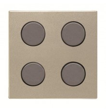 SR-4-N2CV Центральная плата 4-кнопочная free@home, Zenit, шампань  SR-4-N2CV   2CLA222640N1902  ABB